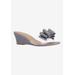 Women's Eris Sandal by J. Renee in Clear Pewter (Size 7 1/2 M)