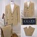Ralph Lauren Suits & Blazers | Men's Ralph Lauren Tan Corduroy 100% Cotton 46l Blazer Jacket 35x34pants Suit | Color: Brown/Tan | Size: 46l