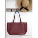 Coach Bags | New Coach Carmen Medium Wine Pebbled Leather Shoulder Tote Purse Handbag Nwt | Color: Purple/Red | Size: M