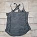 Adidas Tops | Adidas Heathered Gray Racerback Running Tank Xs | Color: Gray | Size: Xs