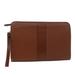 Burberry Bags | Burberrys Clutch Bag Leather Brown Auth | Color: Brown | Size: W27.5cm X H18cm X D5cm(Approx)