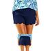 Lilly Pulitzer Shorts | Lilly Pulitzer Women's Shorts Dahlia Scalloped Hem Navy Blue Size M New With T | Color: Blue | Size: M