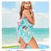 Lilly Pulitzer Bags | Lilly Pulitzer Aqua La Vista Beach Drawstring Bag - Travel Carry On Euc! | Color: Blue/Pink | Size: Os