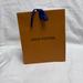 Louis Vuitton Party Supplies | Louis Vuitton Paper Bag Triangle Closure With Ribbon. | Color: Orange | Size: Os