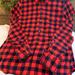 J. Crew Tops | J Crew Misses L Buffalo Plaid Red Black Check Shirt. Excellent Gently Used Cond | Color: Black/Red | Size: L