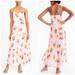 J. Crew Dresses | J. Crew Pink Floral Tiered Maxi Dress Sunburst | Color: Orange/Pink | Size: 00