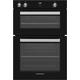 Nordmende DOI325IX Built-In Electric Double Oven - Black