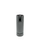 PEUGEOT - Rechargeable Electric Pepper Mill, Line u'Select 15 cm + Peppercorns Included - 6 Pre-Set Grind Settings - Aluminum - Carbon Finish