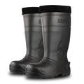 Men’s Wellington Boots, Mid-Calf Outdoor Boots for Men, Waterproof and Warm Wellies, Resistant Hunter Boots, EVA Foam, High Instep, Removable Inner Boots (7.5 UK, Black, numeric_7_point_5)