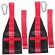 Toddmomy 4 Pcs Workout Equipment Gym Accessory Leg Raise Sling Portable Gym Strap Ab Strap Ab Toning Belt Hanging Strap Portable Gym Machine Ab Training Tool Fitness Polyester Major Goal