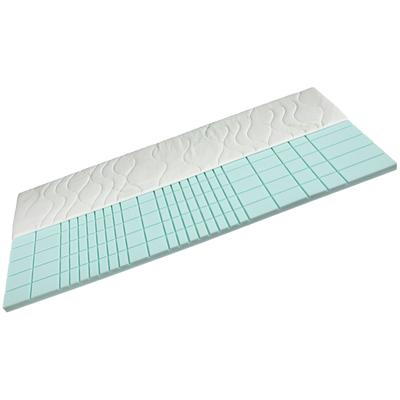 Topper MALIE "Greenfirst 7 Zonen Topper", weiß, B:100cm H:6cm L:200cm, Kaltschaum, Baumwolle, Topper, 90x200 cm, 100x200 cm und weitere Größen Image