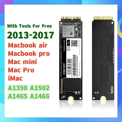 Disque SSD NVMe pour MacPleAir 2013 2015 2017 A1465 A1466 502 A1398 A1419 A1418 PCIe 3.4