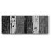 Ivy Bronx Printed Brushed Nickel Abstract I Canvas in Black/Gray/White | 24 H x 60 W x 1.5 D in | Wayfair 2AB55A5831A849DEB4B24F75F287F6B8