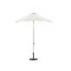 Parasol aluminium diamètre 250 cm écru - puerto rico