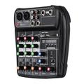 Spirastell Mixing Console 4-Channel BT MP3 AI-4 Console BT MP3 USB Console Audio 4-Channel DJ Network Power Music Network Live Broadcast MP3 USB Input USB Input +48V Music Re DJ Console o 4-Channel