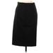 Dolce & Gabbana Wool Skirt: Black Solid Bottoms - Women's Size 42