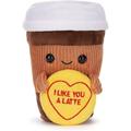 Posh Paws Swizzels Love Hearts 18cm I Like You A Latte Coffee Cup Soft Plush Toy