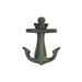 Nautical-Inspired 10-Inch Cast Iron Sailors Knot Door Stopper - 4.5" L x 1" W x 6" H