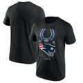 NFL 2023 Deutschland Frankfurt Spiele Match Up Indianapolis Colts vs. New England Patriots Grafik-T-Shirt – Herren