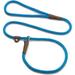 Mendota Pet Slip Leash - Dog Lead and Collar Combo - Made in The USA - Blue 3/8 in x 6 ft - for Small/Medium Breeds