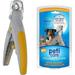 Allstar Innovations PetiCare LED Light Pet Nail Clipper- Great for Trimming Cats & Dogs Nails & Claws 5X Magnification That Doubles as a Nail Trapper Quick-Clip Steel Blades