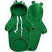 Pet Frog Costume Hooded for Small Dogs and Cats (Small)