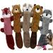Jalousie 5 Pack Stuffingless Dog Squeaky Toys Dog Toy Dog w/ Durable Liner No Stuffing Dog Toy - Dog Toys for Pets Dogs No Stuffing Dog Squeaker Toy for Medium Large Dogs