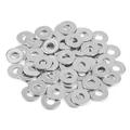 1/4 Stainless Flat Washer 5/8 Outside Diameter 18-8(304) Stainless Steel Washers Flat (100 Pack)