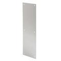 Prime-Line J 4581 Door Push Plate 4 In. X 16 In. Satin Aluminum (Single Pack)