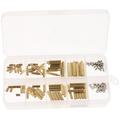 120pcs Standoffs Screws Standoffs Assortment Kit Motherboard Hex Brass Standoffs Spacer Screws