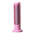 Lulshou Hot Selling USB Tower Fan Mini Leafless Tower Conditioner Small Fan Desktop Office Desk Tower Fan Desk Fans Small Quiet Small Space Fan for Office 2024 New Product Launch Promotion