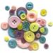 Buttons Galore and More Basics & Bonanza Collection â€“ Extensive Selection of Novelty Round Buttons for DIY Crafts Scrapbooking Sewing Cardmaking and other Art & Creative Projects
