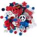 Buttons Galore and More Collection Round Novelty Buttons & Embellishments Based on Variety of Themes Holidays and Seasons for DIY Crafts Scrapbooking Sewing Cardmaking and Other Projects â€“ 50 Pcs