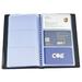 SAMYO Business Card Book Holder Name Card Organizer Professional Office Journal Organizer Holds 240 Cards - Black