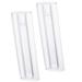 2 Pcs Drawer Organizer Divider Plastic Drawers Bedroom Organizer Storage for Drawers Kitchen Drawer Partition Dividers