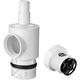 Pressure Relief Valve&Quick Disconnect Fit for Zodiac Polaris Pool Cleaner - 9-100-9002 Relief Valve and D29 UWF Quick Disconnect Wall Fitting Kit Fits Polaris 180 280 360 380 480 3900 Pool Sweeper