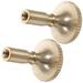 2 Pcs Light Bulb Floor Lamps Desk Lamps Lamps for Desk Edison Bulbs Light Accessories Light On/Off Knobs Replacement Twist Type Lamp Wick to Turn Knob Copper