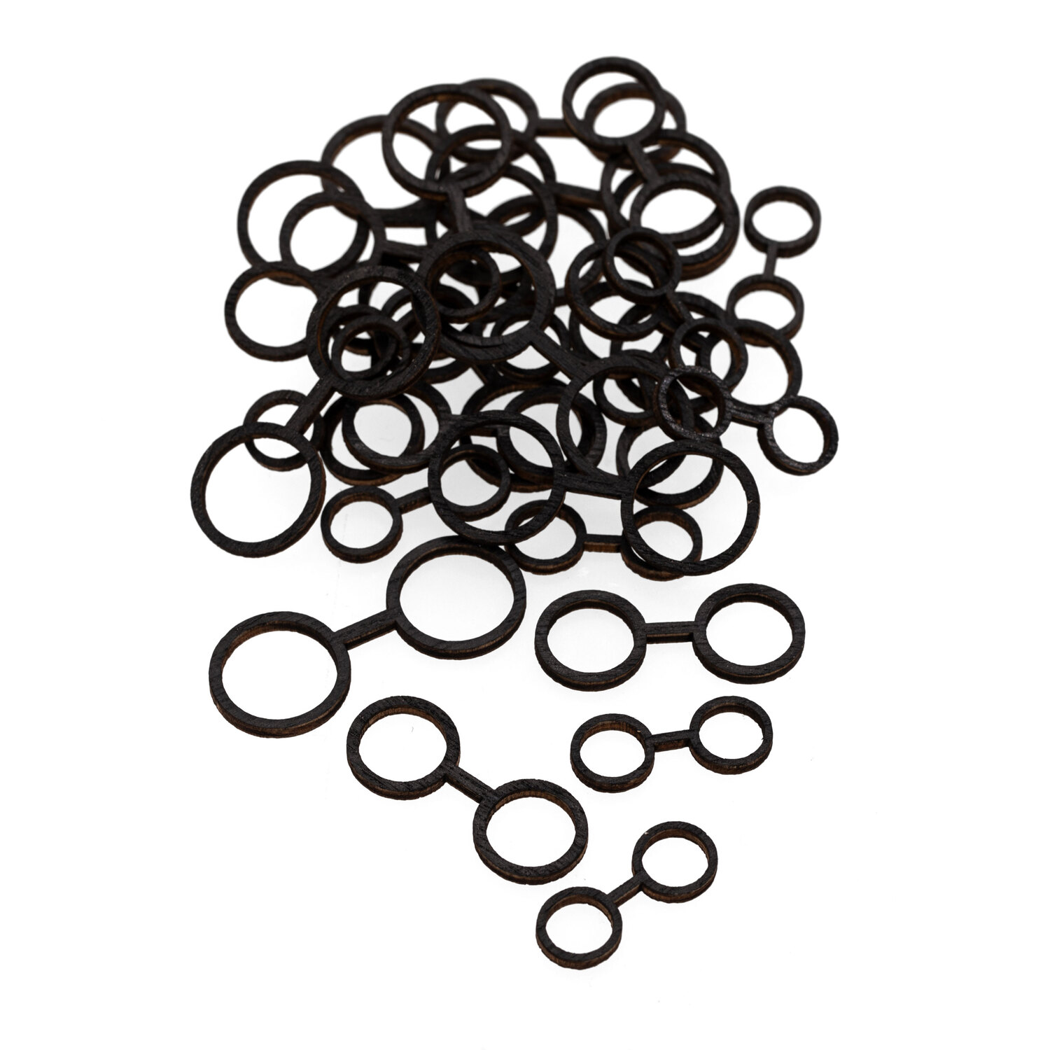 Pièces à disperser "lunettes", 3-5 cm, 30 pièces