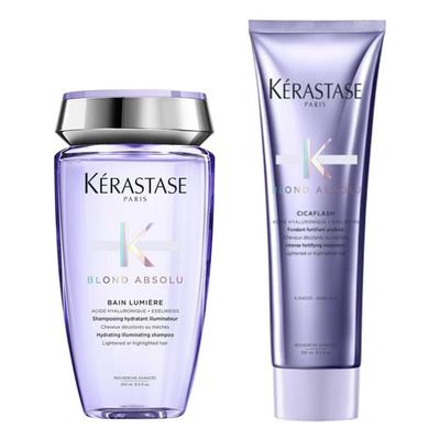 Kérastase Blond Absolu Duo L (Bain Lumière/ Cicaflash)*** 0.5 l Damen Image