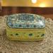 'Hand-Painted Papier Mache on Wood Decorative Box from India'