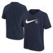 Youth Nike Navy Memphis Grizzlies Swoosh T-Shirt