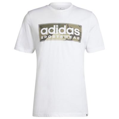 adidas - Camo Graphic Tee 2 - T-Shirt Gr XL weiß