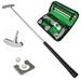 Pristin Golf Putting Set Set Putter 2 Cup Indoor Portable Balls Cup Indoor Portable Putter Kit Putter 2 Balls Putter Kit Handed Indoor Portable Putter BUZHI SIUKE