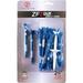 Zero Friction Tour 3-Prong Golf Tees (2-3/4 Inch Blue Pack of 40)