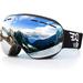 EXP VISION Snowboard Ski Goggles Men Women Youth Anti Fog OTG Winter Snow Goggles Spherical Detachable Lens