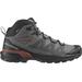 Salomon X Ultra 360 Mid CSWP Hiking Shoes Synthetic Men's, Pewter/Black/Burnt Henna SKU - 132802