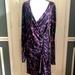 Michael Kors Dresses | Michael Kors Ruched Dress | Color: Purple | Size: 2