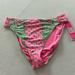 Lilly Pulitzer Swim | Lilly Pulitzer Bikini Bottom (16) Bnwt Pink Shandy | Color: Green/Pink | Size: 16