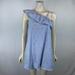 Kate Spade Dresses | Kate Spade - Girls 14 Blue Stripe Ruffle Collared Sleeveless Summer Dress | Color: Blue | Size: 14g