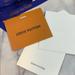 Louis Vuitton Party Supplies | 5/$25 Louis Vuitton Gift Tag Ribbon Set | Color: Blue/Orange | Size: 50-60” Ribbon